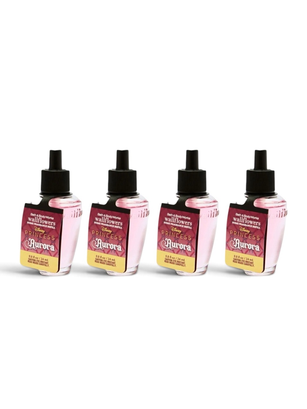 4X DISNEY PRINCESS Aurora Bath & Body Works Wallflower Fragrance Refills